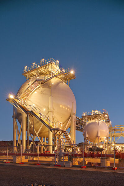 Australia could become thge number one in liquefied natural gas, GBI believes ... (Picture: Woodside)