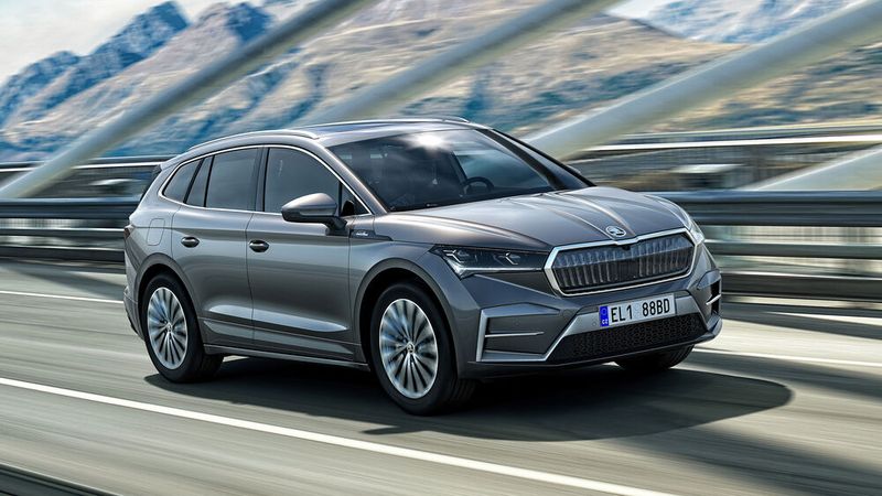 Skoda hat den Enyaq überarbeitet und bietet jetzt auch die Top-Version L&K an. (Bild: Skoda)