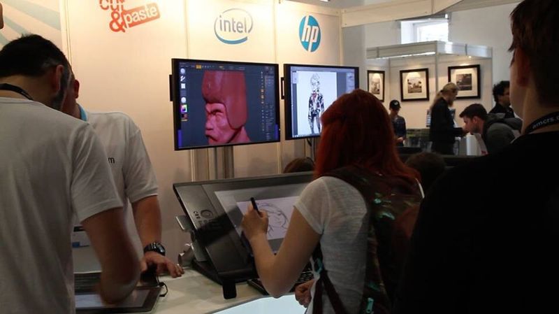 Impressionen vom Event Cut&Paste (HP)