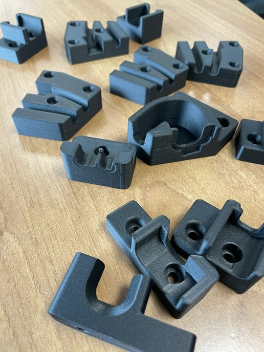 (Die Kunststoffbauteile sind mittels 3D-Druck leichter sowie deutlich günstiger zu fertigen als bisher. Bildquelle: Mark3D GmbH)