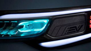 In the future, such nicely designed automotive headlights could be produced from polycarbonate made using renewable resources.  (Covestro)