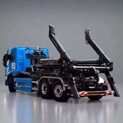 Der elektrische Volvo FM kann je nach Einsatz zwischen zwei Systemen wechseln. (Bild: Meiller)
