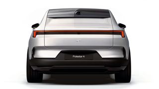 Ein Glasdach, aber keine Heckscheibe: So konsequent wie bislang kein anderer Pkw-Hersteller treibt Polestar beim neuen Polestar 4 den Verzicht auf gute ­Rundumsicht voran. (Bild: Polestar)