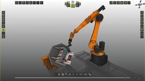 Die cloudbasierte Offline-Programmierung ermöglicht es Roboterprogrammierern, unabhängig vom Engineering zu arbeiten. (Bild: Cenit AG)