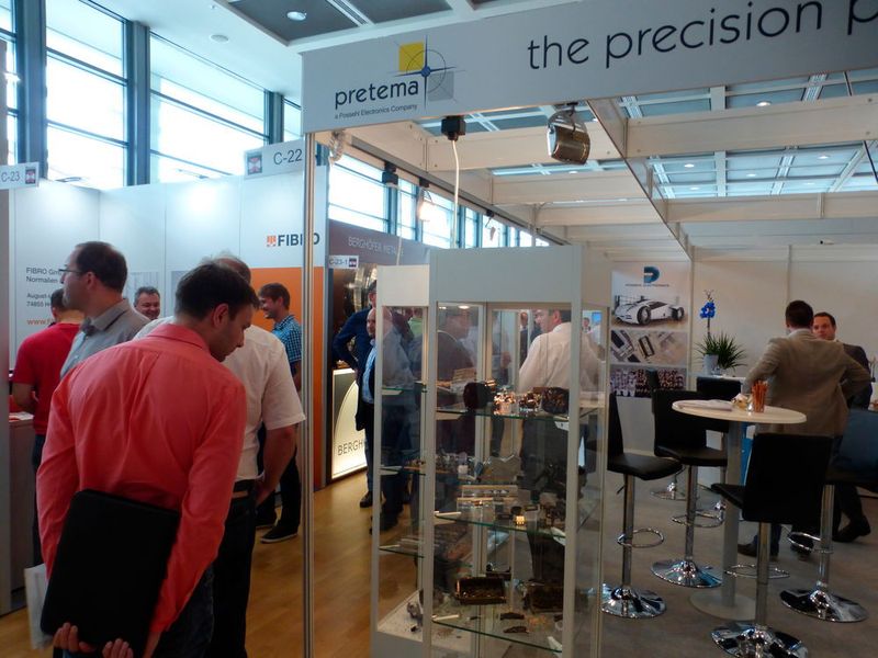Impressionen der Stanztec 2016 in Pforzheim. (Finus)