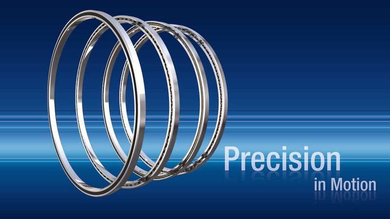 Kleiner Querschnitt, großer Bohrungsdurchmesser – Rodriguez bietetmehr als 250 verschiedene Reali-Slim-, Ultra-Slim - und Hybrid-Du¨nnringlager. (Bild: Rodriguez)