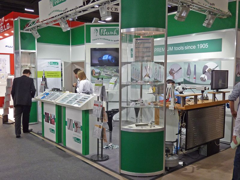 A travers la halle et les stands des fournisseurs de l'horlogerie et la bijouterie. (Image: MSM / JF Pillonel)
