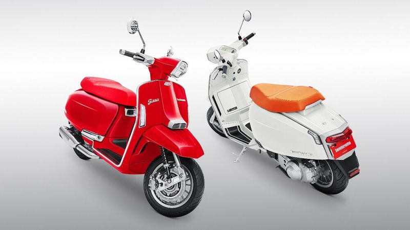 Die vor einigen Jahren wiederbelebte Roller-Marke Lambretta baut ihr Modellangebot zur Saison 2023 mit dem G350 nach oben aus. (Bild: Lambretta)