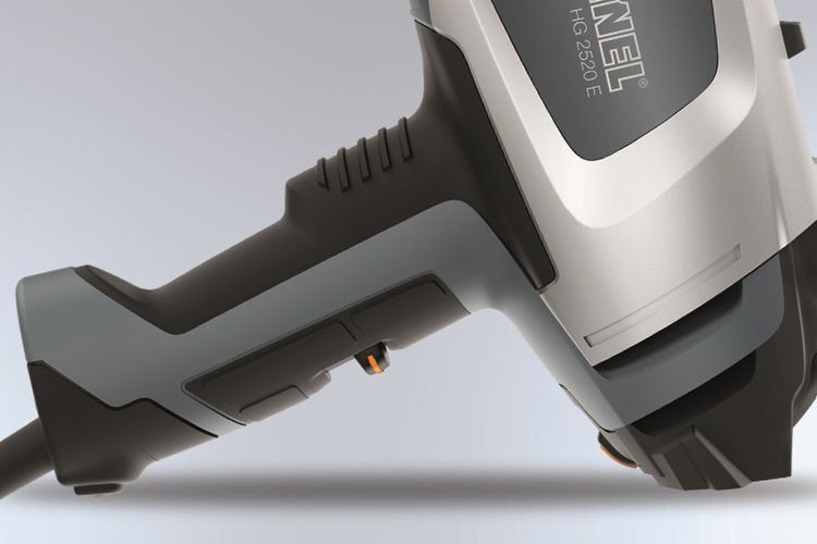 Auf den integrierten Füßen kann man das Gerät sicher abstellen, wenn es heiß ist. (Foto: Steinel)