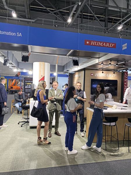 Stand d'Humard Automation. (Source : Marina Hofstetter)