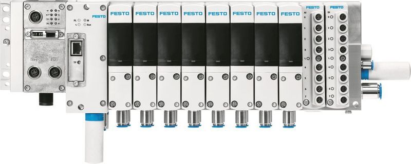 Die pneumatische Lösung integriert digitale Funktionen in einer einzigen Ventiltechnologie. (Festo)