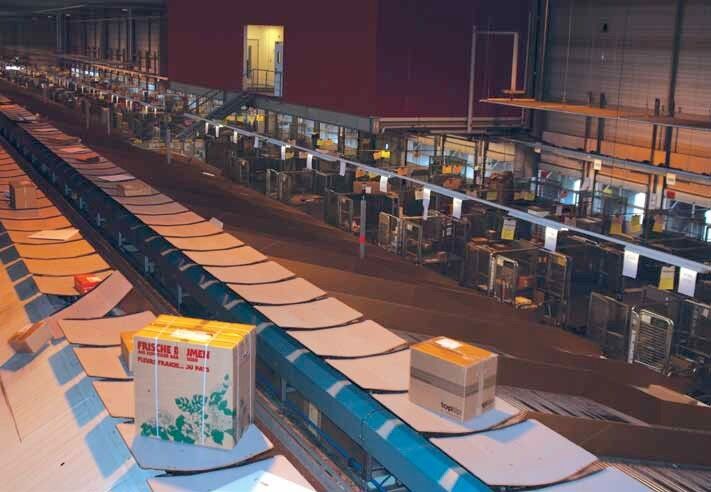 Automating the conveying process is one of the important steps in logistics of pharma and food & beverage industries (Source: B&R Automation)