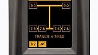 Conti Pressure Check warnt den Fahrer vor gefährlichem Minderdruck. (Foto: Continental)