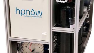 HP Now entwickelt dezentrale Systeme für elektrochemische Produktion von H2O2. (Evonik)