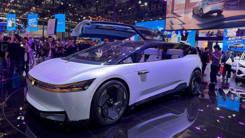 Ein Blickfang ist auch das Arcfox 77 Concept von BAIC. Vermutlich wird nächstes Jahr die Serienversion vorgestellt. (Bild: sp-x)