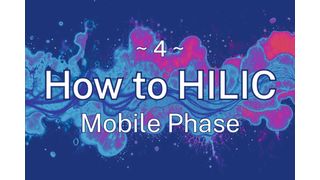 Abb.1: Die mobile Phase bei HILIC hat ein paar Besonderheiten. Dieser Tipp erklärt, wie die besten und schnellsten Ergebnisse zu erzielen sind und was es bei der Methodenentwicklung zu beachten gilt. (Bild: VCG – Lüttmann)