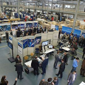 Teil der ExpertDays war auch eine Ausstellung mit innovativen Anwendungen aus der Servicerobotik.