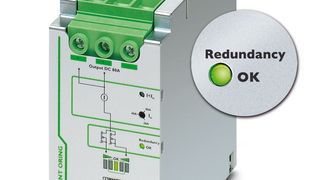 Das Redundanzmodul Quint Oring erkennt kritische Betriebszustände frühzeitig und meldet sie dem Anwender, bevor es zu Problemen der Spannungsversorgung kommt. (Bild: Phoenix Contact)