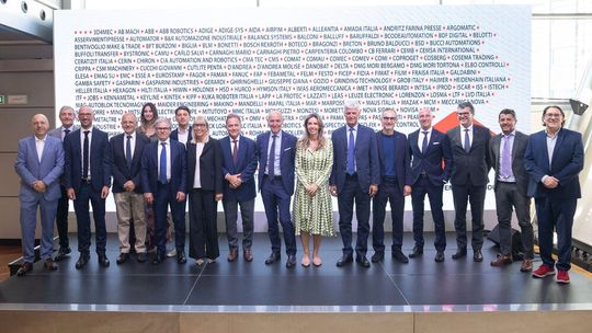 Ucimu has confirmed its leadership team for the 2026–2027 term, with Riccardo Rosa continuing as president of the Italian machine tool, robotics and automation association.(Source:  Anastasio Carlo/ Ucimu)