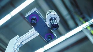 Das Vision-Eco-System for Schmalz VE4S übernimmt für den Cobot das Sehen. (Bild: J. Schmalz GmbH)