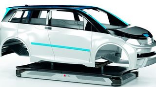 Eco-Pro-Fleet von Dürr ist das erste speziell für Lackieranlagen entwickelte fahrerlose Transportfahrzeug. (Dürr)