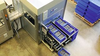 Die individuellen Tray- und Palettierer-Plattformen von Pia erfüllen die Anforderungen der Medizintechnik. (Pia Automation)