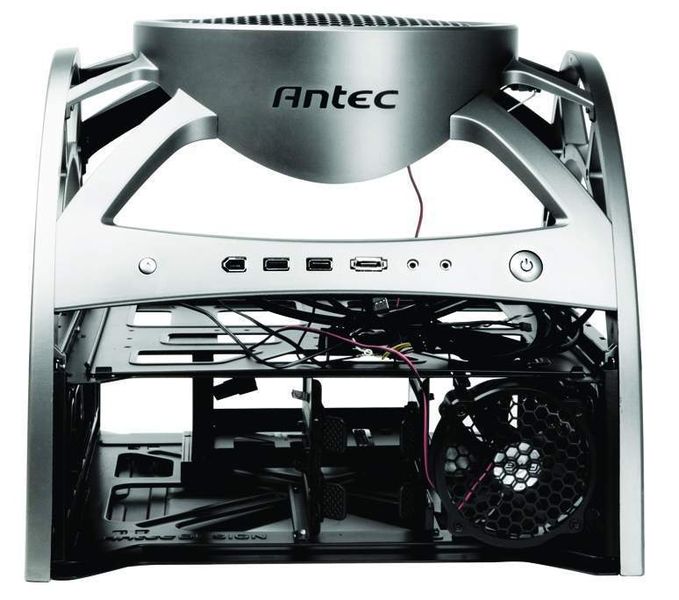 An der Frontseite finden sich Schnittstellen für USB, Firewire und eSATA. (Archiv: Vogel Business Media)