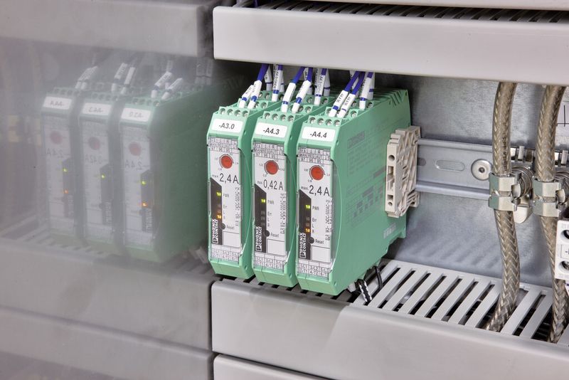 Contactron Hybrid-Motorstarter im Einsatz. (Bild: Phoenix Contact)