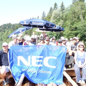 NEC-Ingram Micro Floßfahrt (Bild: IT-BUSINESS)