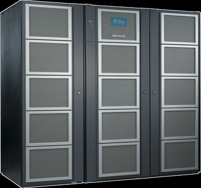Bei der Storagetek 9990V von Sun sind Funktionen für Virtualisierung und Thin Provisioning im Paket inbegriffen. (Archiv: Vogel Business Media)