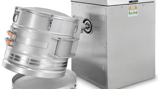 Der kippbare Taumelmischer Mixomat C-HE  (Bild: Fuchs Maschinen)