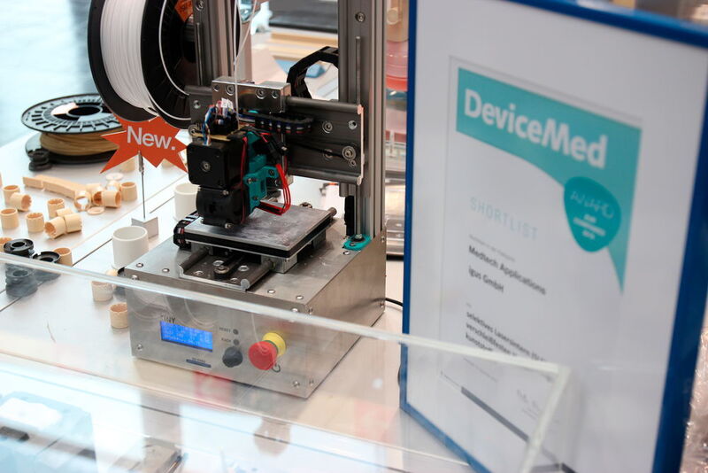 Für 3D-Druck-Lösungen nominiert in der Kategorie „Applications“ des Devicemed Awards: der Polymer-Spezialist Igus. (Reinhardt / Devicemed)