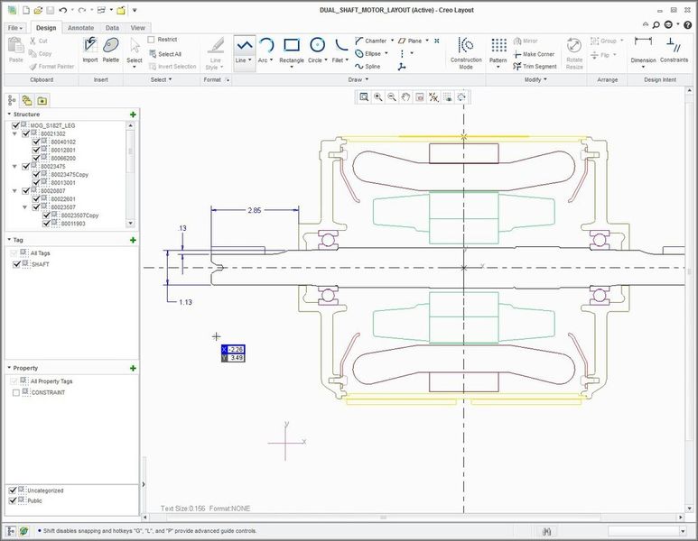 Creo Layout bietet leistungsstarke 2D-Entwurfs-Tools. (Bild: PTC)