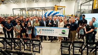 Im Mai hat Nord Drivesystems mit McKinney seinen vierten Produktionsstandort in den USA feierlich eröffnet. (Bild: Nord Drivesystems)