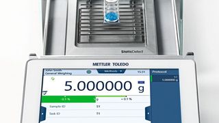 Die neue Analysenwaage-Serie XPR unterstützt den Anwender mit zahlreichen Features beim Wägeprozess.  (Mettler Toledo)