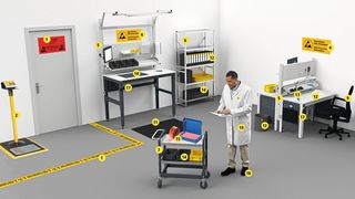 Schon die kleinste Elektronik könne Schaden nehmen, wenn bestimmte Aspekte nicht berücksichtigt werden.  (Bild: Krieg)