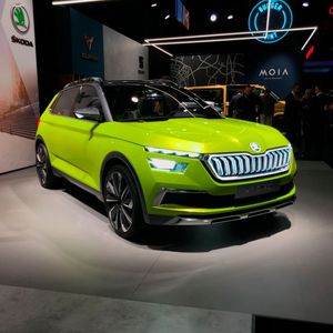 Skoda präsentierte in Genf 2018 die Studie Vision X.(Bild:  Seyerlein / »kfz-betrieb«)