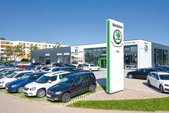 Das Autohaus Liebe (www.liebeautos.de) in Halle ist ein echter Vorreiter in puncto Digitalisierung.(Bild:  Winkler)