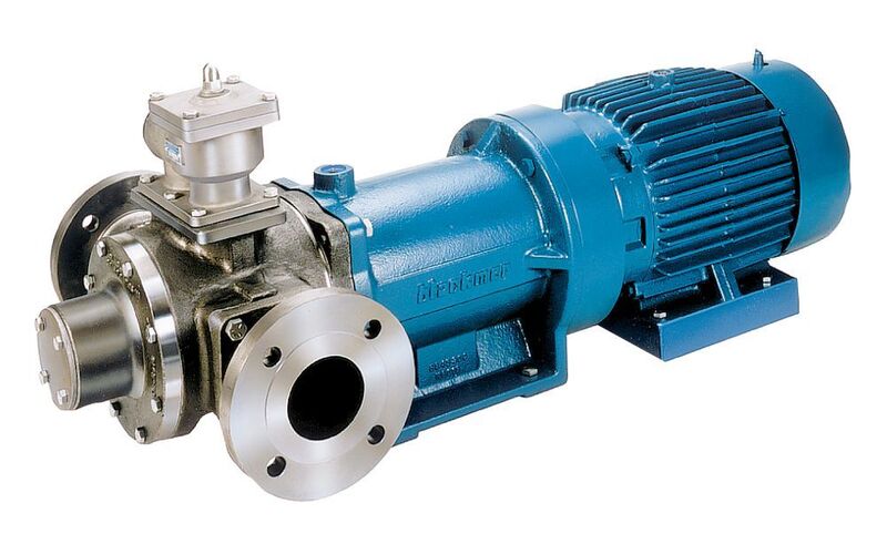 Seal-less sliding vane pumps feature a magnetic coupling consisting of samarium-cobalt magnets and a unique bearing and head design. (Picture: PSG)