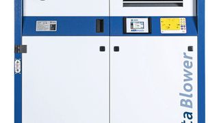 Die neuen Drehkolbengebläse Delta Blower G5plus erreichen bis zu fünf Prozent höhere Energieeffizienz bei noch mehr Flexibilität und optimiertem Design. (Bild: Aerzen)