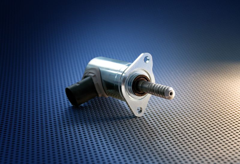 Der bürstenlose DC-Motor (BLDC) mit Direktantrieb aus der Serie 5612 bietet eine hohe Drehmomentdichte und wurde für die dynamische Motorisierung der unterschiedlichsten Verbrennungsmotorventile entwickelt. (Bild: Sonceboz)