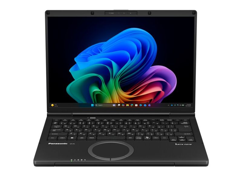 Der Rechner ist ausgestattet mit einer 512 GB SSD, 16 GB LPDDR5x-Speicher und dem Intel Core Ultra 5 Prozessor 335. (Bild: Panasonic)