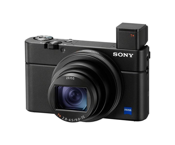 Der elektronische Sucher der Sony RX100 VII hat einen Dioptrienausgleich von -4,0 bis +3,0. (Sony)