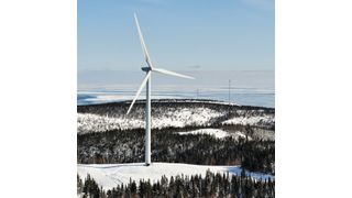 Windenergie: Seit mittlerweile drei Jahren produzieren Windturbinen von Senvion klimaneutralen Strom für rund 70000 kanadische  Haushalte. ((c) Jan Oelker/Repower)