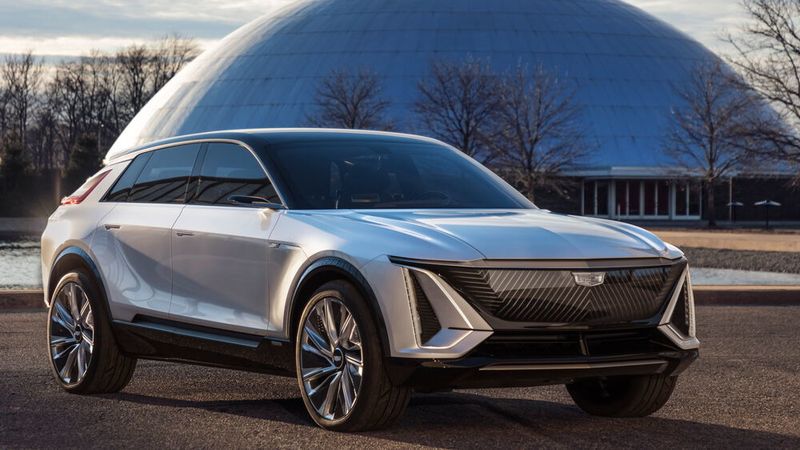 Cadillac hat sein E-SUV Lyriq vorgestellt. (Cadillac)
