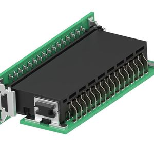 TE erweitert sein aktuelles Finepitch-Portfolio um einen Steckverbinder mit einem Rastermaß von 1,27 mm.(Bild:  TE Connectivity)