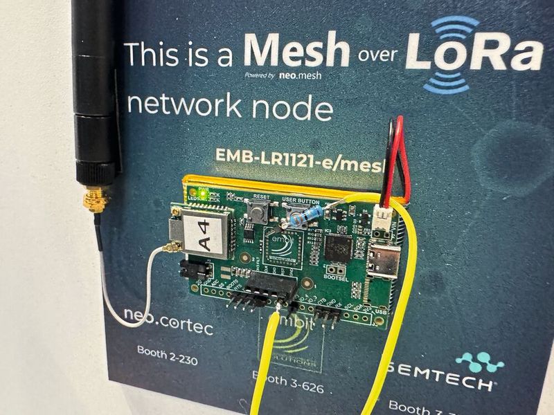 From hardware manufacturer to software provider: Neocortec is increasingly licensing its NeoMesh protocol stack directly to OEMs and third-party manufacturers instead of relying exclusively on selling its own radio modules. (Image:mc/VCG)