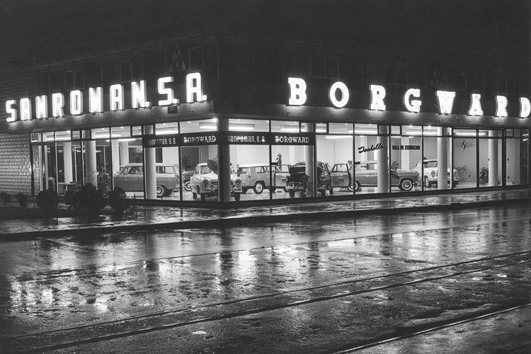 Die Borgward-Händler zogen nicht nur in Deutschland Kunden an. (Foto: Borgward)