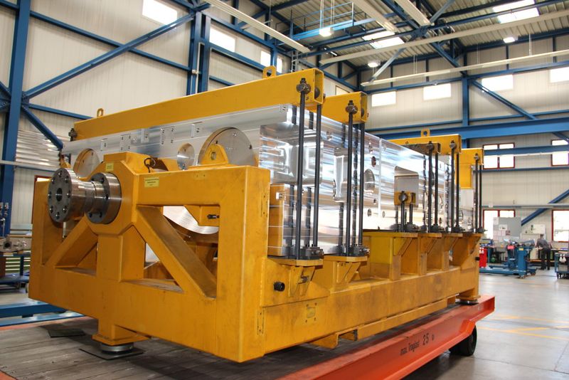 Große und schwere Werkstücke sind eine Spezialität von Berghoff Mechanical Engineering. (Bild: Sonnenberg)