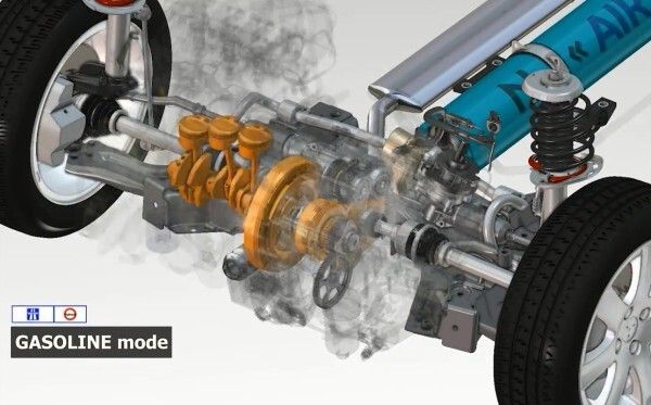 Einen hydraulischen Hybrid-Antrieb für PKWs wollen PSA und Bosch zusammen entwickeln (PSA Peugeot Citroën)